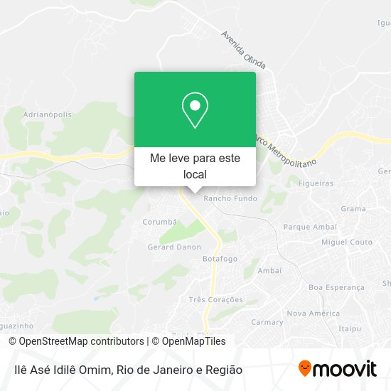 Ilê Asé Idilê Omim mapa
