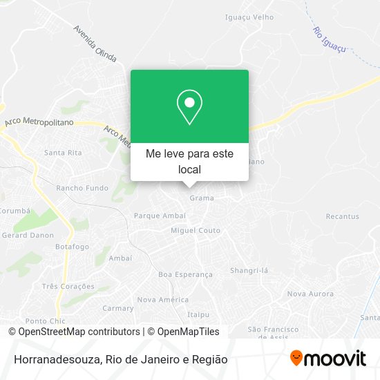 Horranadesouza mapa