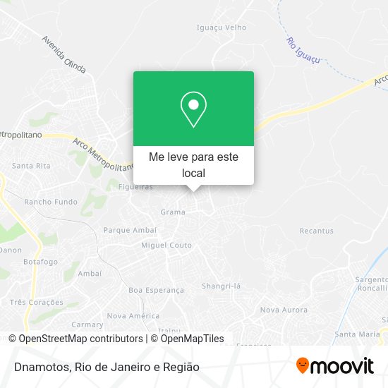 Dnamotos mapa