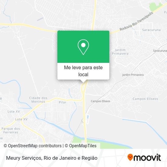 Meury Serviços mapa