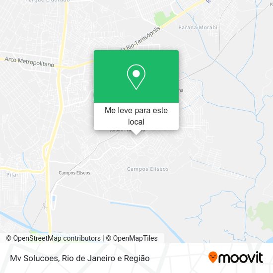 Mv Solucoes mapa