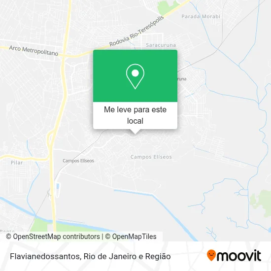 Flavianedossantos mapa