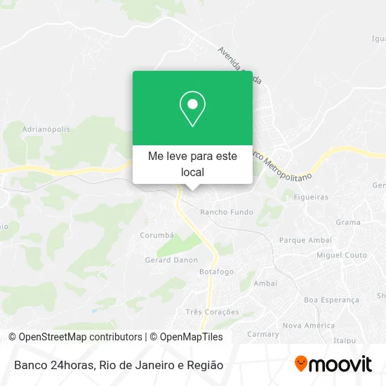 Banco 24horas mapa
