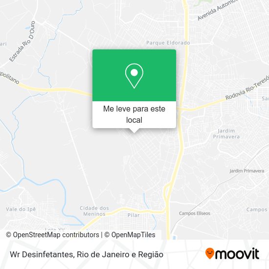 Wr Desinfetantes mapa