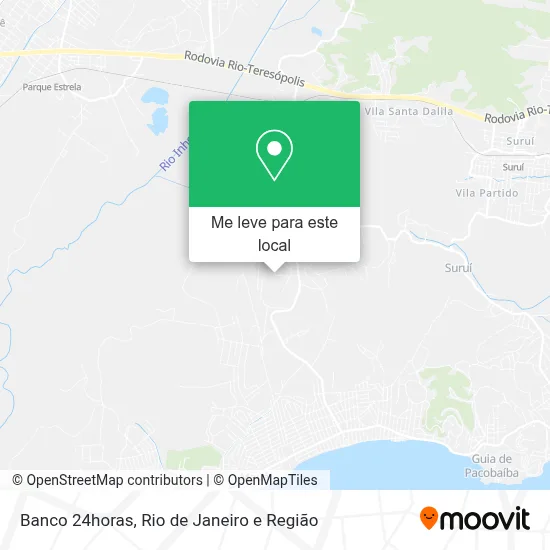 Banco 24horas mapa