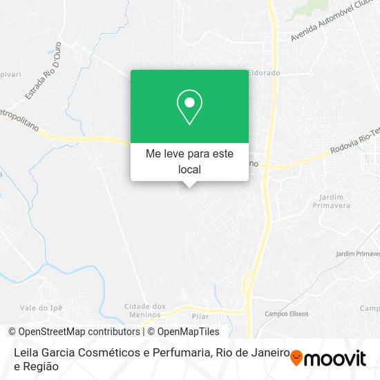 Leila Garcia Cosméticos e Perfumaria mapa