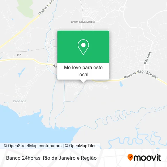 Banco 24horas mapa