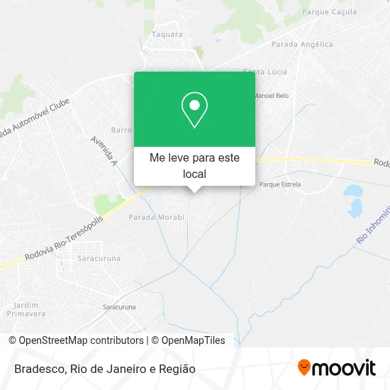 Bradesco mapa