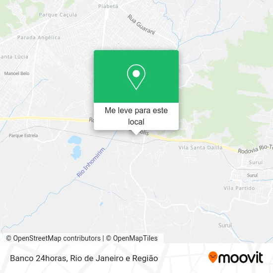 Banco 24horas mapa