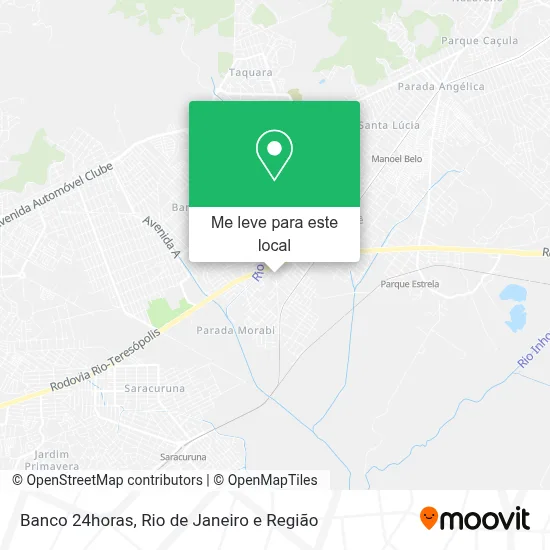 Banco 24horas mapa