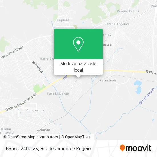 Banco 24horas mapa