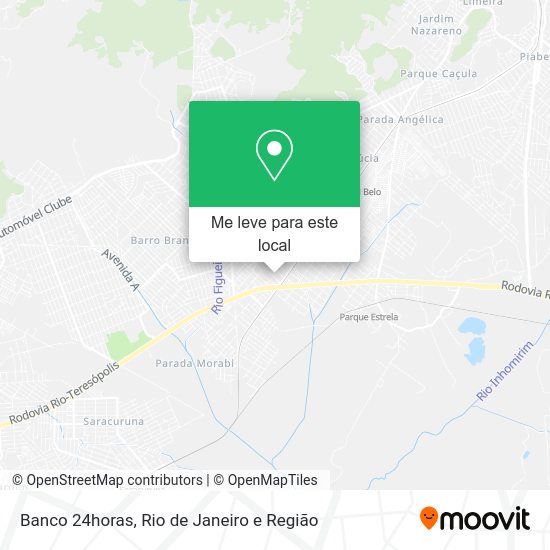 Banco 24horas mapa