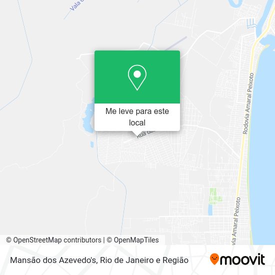 Mansão dos Azevedo's mapa