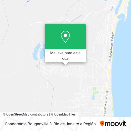 Condomínio Bouganville 3 mapa