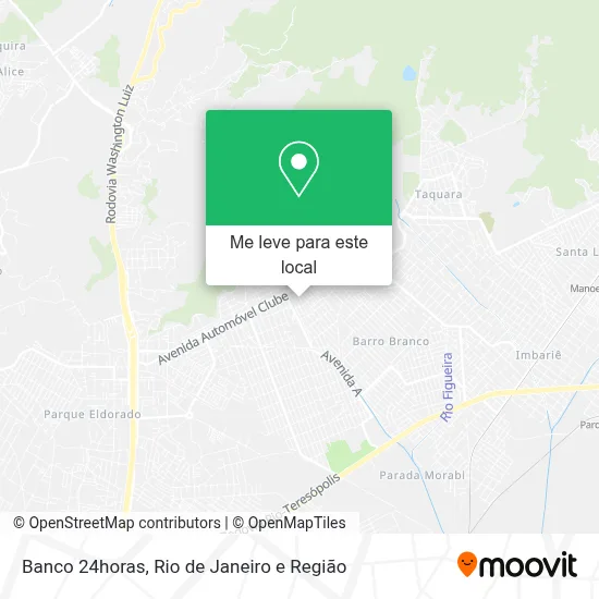 Banco 24horas mapa