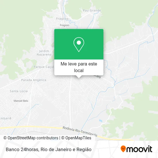 Banco 24horas mapa