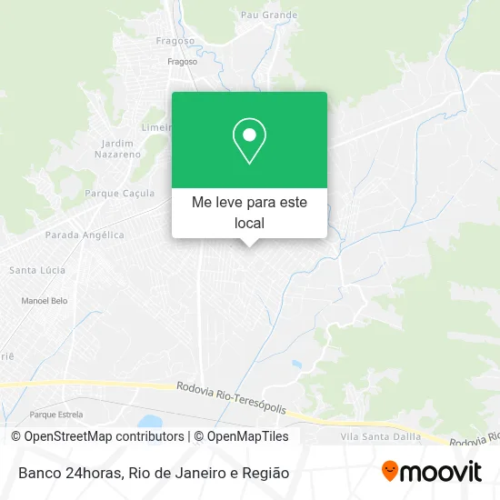 Banco 24horas mapa