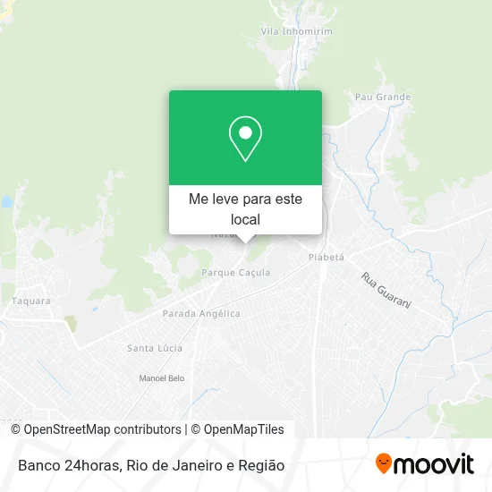 Banco 24horas mapa