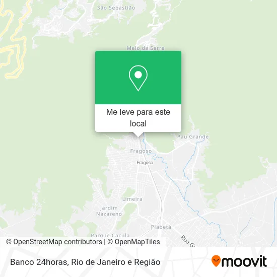 Banco 24horas mapa