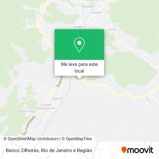 Banco 24horas mapa