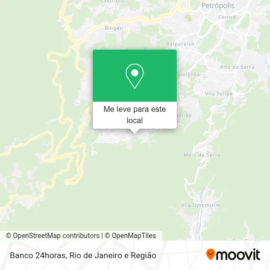 Banco 24horas mapa