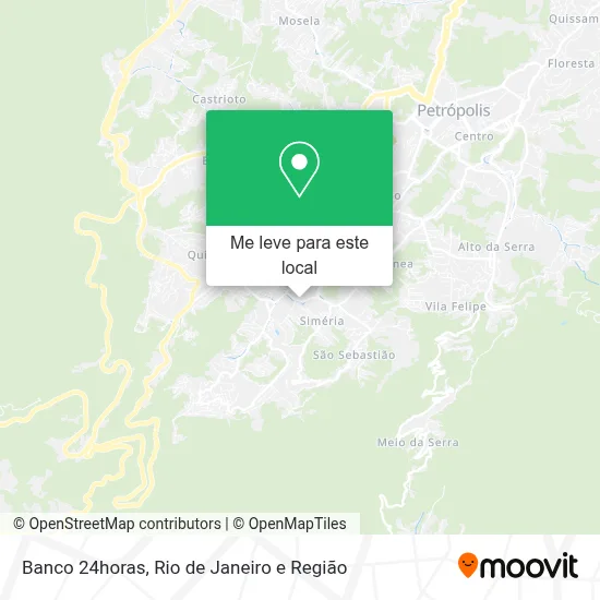 Banco 24horas mapa