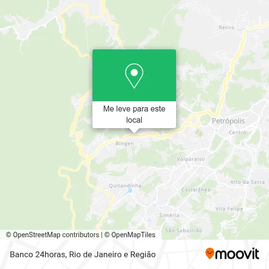 Banco 24horas mapa