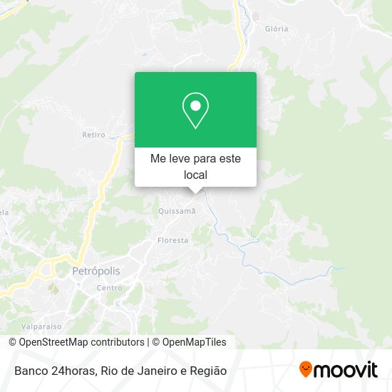 Banco 24horas mapa