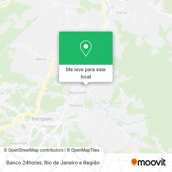 Banco 24horas mapa