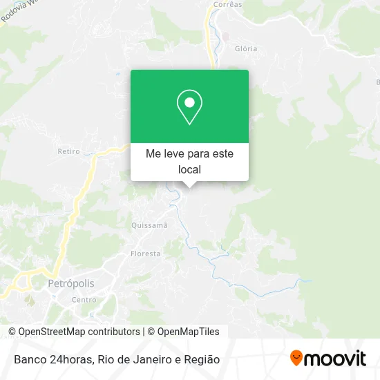 Banco 24horas mapa