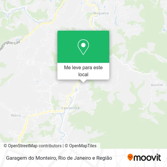 Garagem do Monteiro mapa