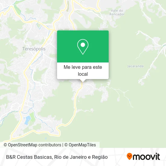 B&R Cestas Basicas mapa