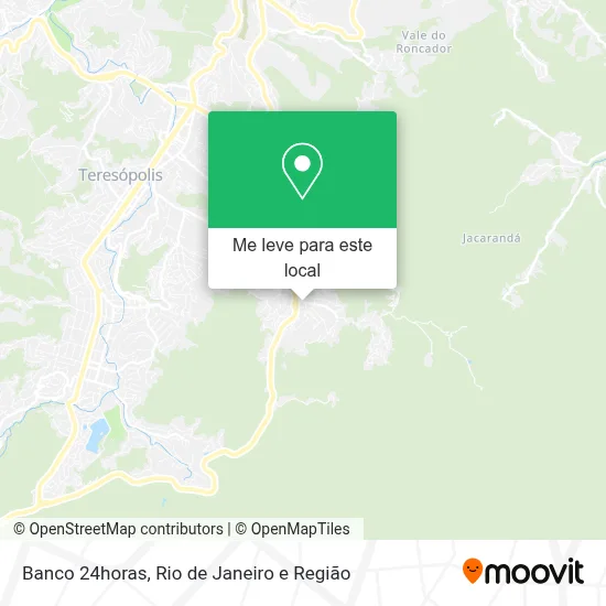 Banco 24horas mapa
