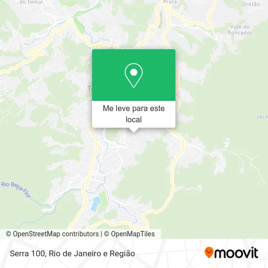 Serra 100 mapa