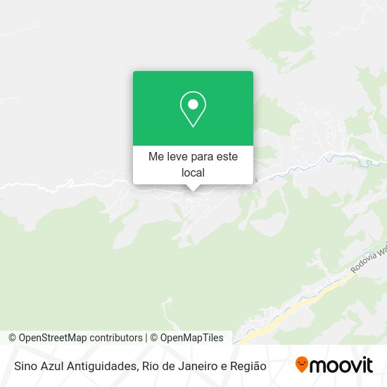 Sino Azul Antiguidades mapa