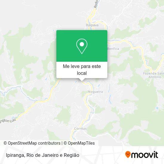 Ipiranga mapa