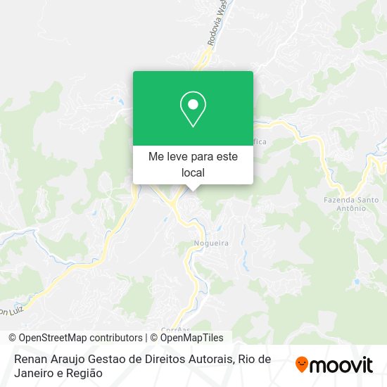 Renan Araujo Gestao de Direitos Autorais mapa
