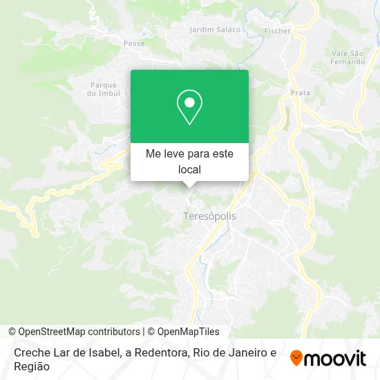 Creche Lar de Isabel, a Redentora mapa