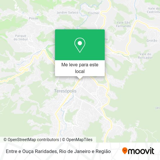 Entre e Ouça Raridades mapa