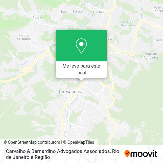 Carvalho & Bernardino Advogados Associados mapa
