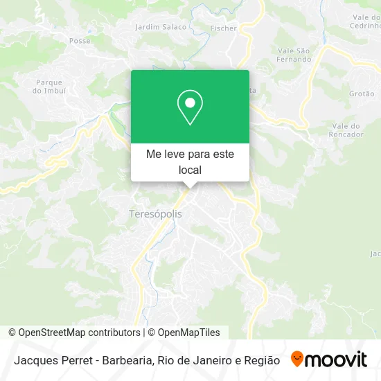 Jacques Perret - Barbearia mapa