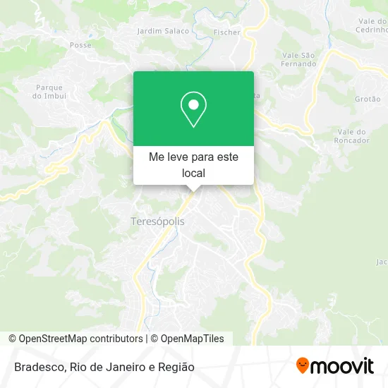 Bradesco mapa