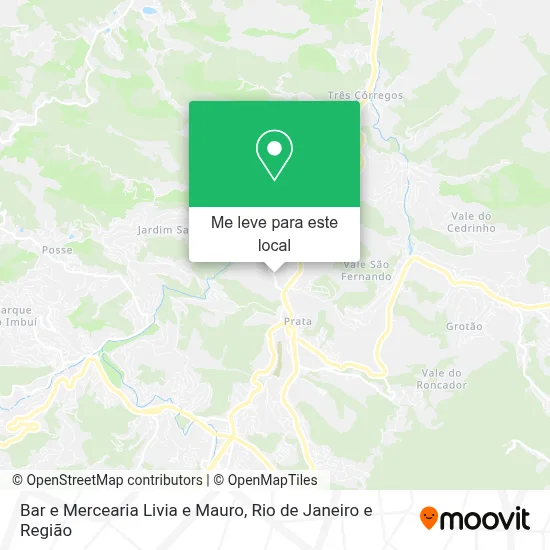 Bar e Mercearia Livia e Mauro mapa