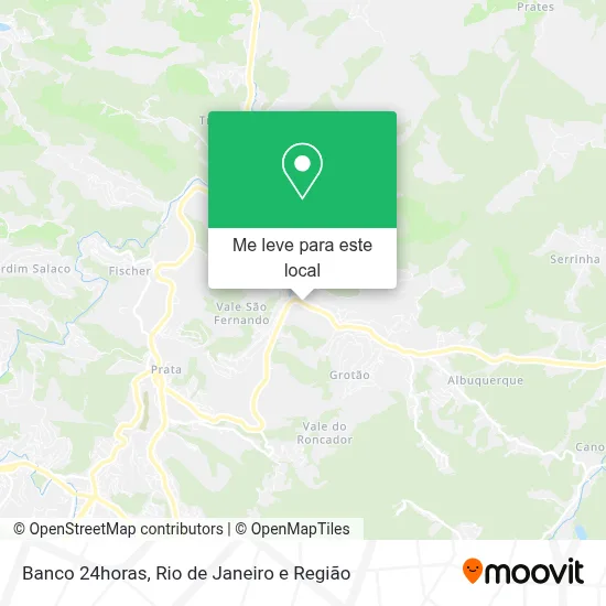 Banco 24horas mapa