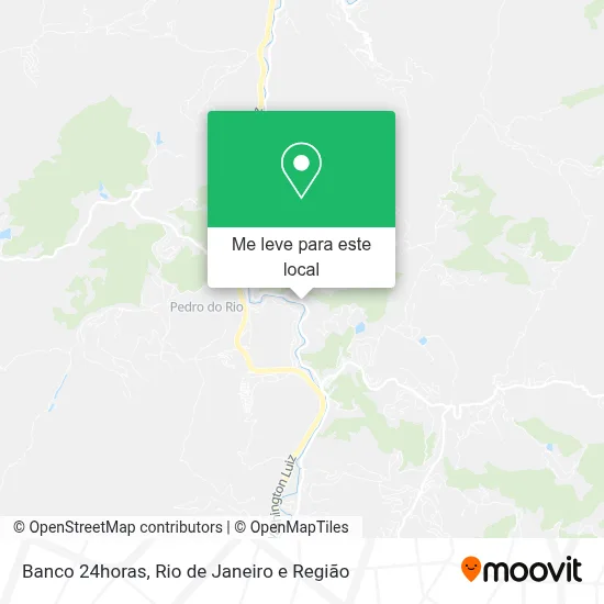 Banco 24horas mapa