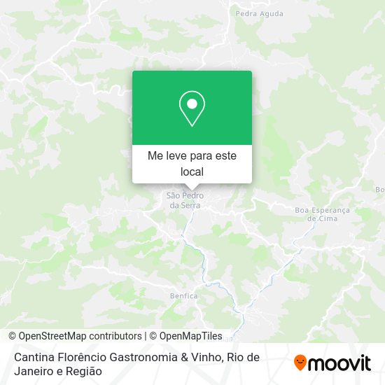 Cantina Florêncio Gastronomia & Vinho mapa