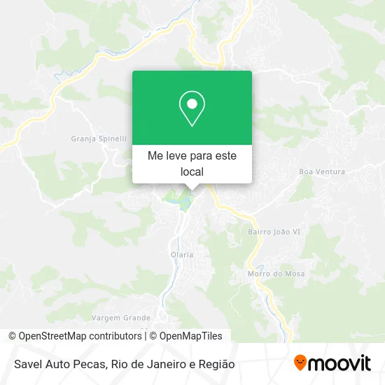 Savel Auto Pecas mapa