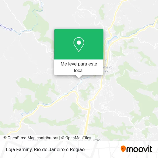 Loja Faminy mapa