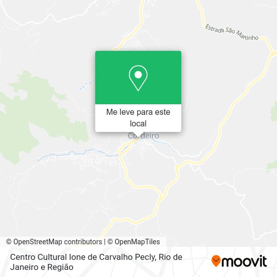 Centro Cultural Ione de Carvalho Pecly mapa