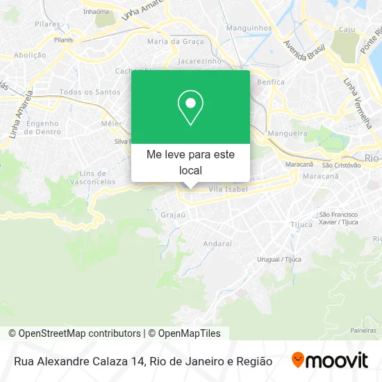 Rua Alexandre Calaza 14 mapa